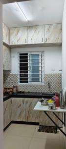 Kitchen Image of 918 Sq.ft 3 BHK Apartment / Flat for rent in Urbanrise Revolution One, Padur Chennai for Rs. 31500