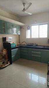 Kitchen Image of 980 Sq.ft 2 BHK Apartment / Flat for rent in Nisarg Renuka Akruti, Wakad Pune for Rs. 30000