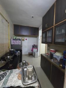 Kitchen Image of 846 Sq.ft 1 BHK Apartment / Flat for sale in Amiyapur Gandhinagar for Rs. 3800000