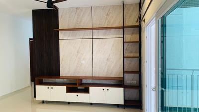 Bedroom Image of 1700 Sq.ft 3 BHK Apartment / Flat for rent in L And T Raintree Boulevard, Sahakara Nagar Bengaluru for Rs. 75500