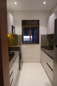 Kitchen Image of 800 Sq.ft 2 BHK Apartment / Flat for sale in Sudhanshu Bhandup Amol CHS, Bhandup East Mumbai for Rs. 13100000