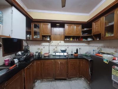 Kitchen Image of 1440 Sq.ft 3 BHK Builder Floor for sale in Mukherjee Nagar New Delhi for Rs. 17500000