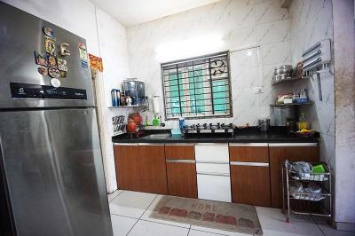 Kitchen Image of 1800 Sq.ft 3 BHK Independent House for sale in Ghuma Ahmedabad for Rs. 18600000