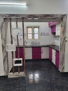 Kitchen Image of 1000 Sq.ft 2 BHK Builder Floor for rent in Margondanahalli Bengaluru for Rs. 18000