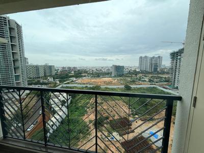Balcony Image of 1370 Sq.ft 2 BHK Apartment / Flat for rent in Vario Homes, Hebbal Bengaluru for Rs. 52000