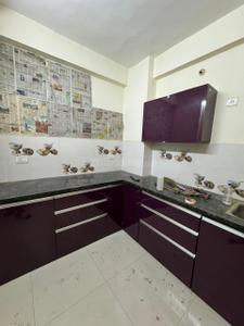 Kitchen Image of 680 Sq.ft 1 BHK Builder Floor for rent in S K Shekhar Enclave, Sanchar Nagar Main Indore for Rs. 12000