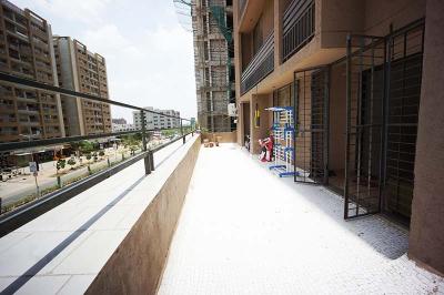 Balcony Image of 1260 Sq.ft 3 BHK Apartment / Flat for sale in Paarijat Aamra, Vatva Ahmedabad for Rs. 5200000