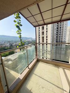 Balcony Image of 870 Sq.ft 2 BHK Apartment / Flat for sale in Kanakia Niharika, Thane West Thane for Rs. 18000000