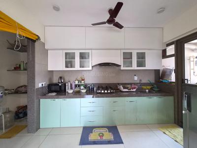 Kitchen Image of 2334 Sq.ft 3 BHK Apartment / Flat for rent in Shivalik Green View, Shantigram Ahmedabad for Rs. 70000