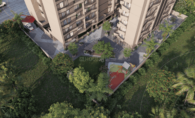 Image of 1620 Sq.ft 2 BHK Apartment / Flat for sale in The Attraction, Sargasan, Gandhinagar for Rs. 6600000