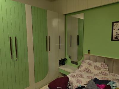 Bedroom Image of 2150 Sq.ft 3 BHK Apartment / Flat for rent in Keshav Aaradhyam, Kudasan Gandhinagar for Rs. 60000