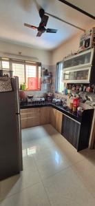 Kitchen Image of 600 Sq.ft 1 BHK Apartment / Flat for rent in Apple Galaxy, Pimple Saudagar Pune for Rs. 23000
