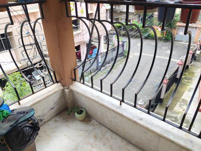 Balcony Image of 940 Sq.ft 2 BHK Apartment / Flat for sale in Kalikapur, EM Bypass Kolkata for Rs. 5000000
