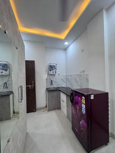 Kitchen Image of 1000 Sq.ft 1 RK Builder Floor for rent in Mahalakshmi Nagar Indore for Rs. 11000