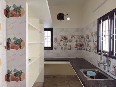 Kitchen Image of 870 Sq.ft 1 BHK Independent House for rent in Ramapuram Chennai for Rs. 25000