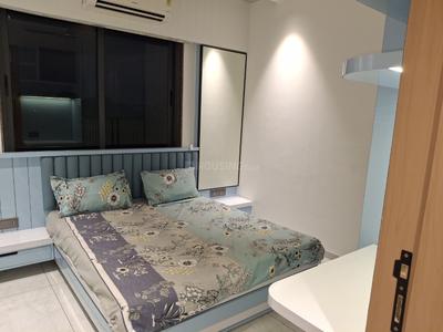 Bedroom Image of 720 Sq.ft 2 BHK Apartment / Flat for sale in Vastu Radhe Parijat, New Maninagar Ahmedabad for Rs. 4800000