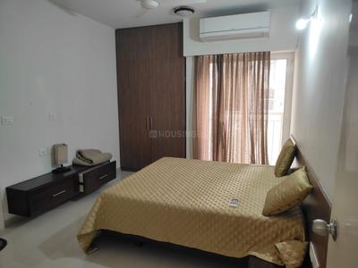 Bedroom Image of 1750 Sq.ft 3 BHK Apartment / Flat for rent in Alembic Veda II, Chhani Jakat Naka Vadodara for Rs. 40000