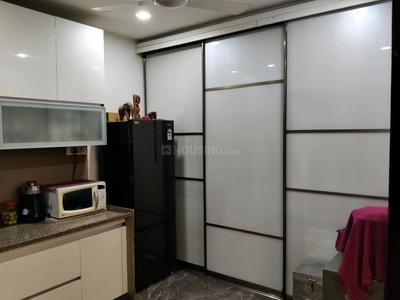Kitchen Image of 2115 Sq.ft 3 BHK Apartment / Flat for rent in Gala Aria, South Bopal Ahmedabad for Rs. 44000