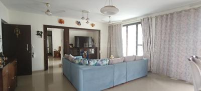 Bedroom Image of 3500 Sq.ft 4 BHK Apartment / Flat for rent in Kesar Harmony, Kharghar Navi Mumbai for Rs. 110000