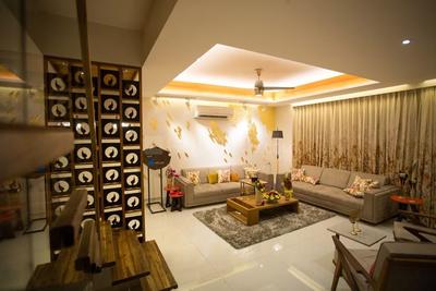 Hall Image of 1350 Sq.ft 3 BHK Apartment / Flat for sale in BJB Nagar Bhubaneswar for Rs. 8600000
