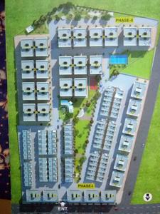 Image of 1000 Sq.ft 2 BHK Apartment / Flat for sale in Amrut Sai Plaza Phase II, MIDC, Aurangabad for Rs. 3500000