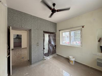 Bedroom Image of 850 Sq.ft 1 BHK Builder Floor for rent in HSR Layout Bengaluru for Rs. 35000