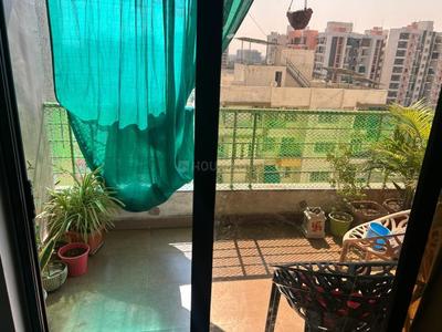 Balcony Image of 1150 Sq.ft 2 BHK Apartment / Flat for rent in Atharva Nagari, Besa Nagpur for Rs. 25000