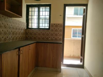Kitchen Image of 510 Sq.ft 1 RK Apartment / Flat for rent in Kartik Nagar Bengaluru for Rs. 16000