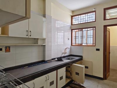 Kitchen Image of 1100 Sq.ft 2 BHK Builder Floor for rent in Arappalayam Madurai for Rs. 19000