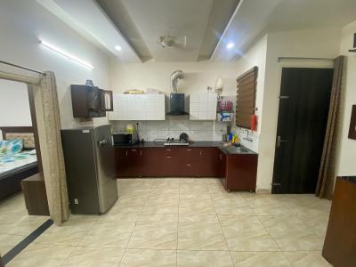 Kitchen Image of 1250 Sq.ft 3 BHK Builder Floor for sale in SBP City of Dreams 1, Sector 116 Mohali for Rs. 6790000