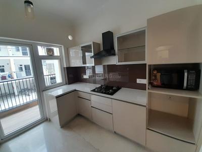 Kitchen Image of 2350 Sq.ft 4.5 BHK Builder Floor for rent in Central Park Clover Floors, Sector 33 Sohna for Rs. 60000
