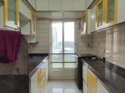 Kitchen Image of 550 Sq.ft 1 BHK Apartment / Flat for rent in Bhoomi Park, Malad West Mumbai for Rs. 35000