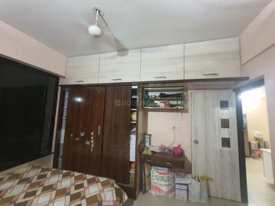 Bedroom Image of 950 Sq.ft 2 BHK Apartment / Flat for rent in Kharde Patil Chaitanya Vihar, Thergaon Pune for Rs. 30000