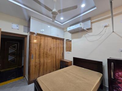 Bedroom Image of 580 Sq.ft 1 RK Apartment / Flat for rent in Kondapur Hyderabad for Rs. 17500