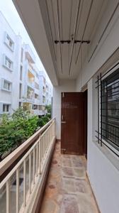 Balcony Image of 1495 Sq.ft 3 BHK Apartment / Flat for rent in Pariwar Passion, Doddakammanahalli Bengaluru for Rs. 37000