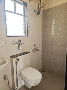 Common Bathroom Image of 800 Sq.ft 2 BHK Apartment / Flat for sale in Nyati Elan, Wagholi Pune for Rs. 6200000