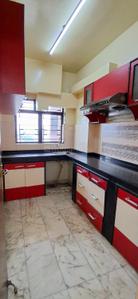 Kitchen Image of 1329 Sq.ft 3 BHK Apartment / Flat for rent in Orbit Heights Apartment, Dhakuria Kolkata for Rs. 45000