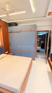 Bedroom Image of 1944 Sq.ft 3 BHK Apartment / Flat for rent in Anikedhya Atlantis, Chandkheda Ahmedabad for Rs. 35000
