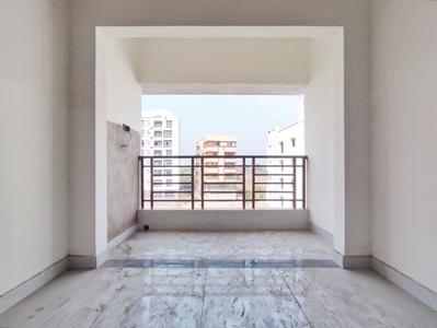 Balcony Image of 1331 Sq.ft 3 BHK Apartment / Flat for sale in New Town Kolkata for Rs. 7586700
