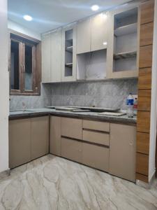 Kitchen Image of 800 Sq.ft 2 BHK Builder Floor for rent in Chhattarpur New Delhi for Rs. 24000