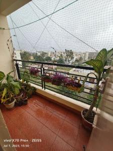 Balcony Image of 1185 Sq.ft 2 BHK Apartment / Flat for rent in Nava Athithi Grand, Horamavu Bengaluru for Rs. 40000