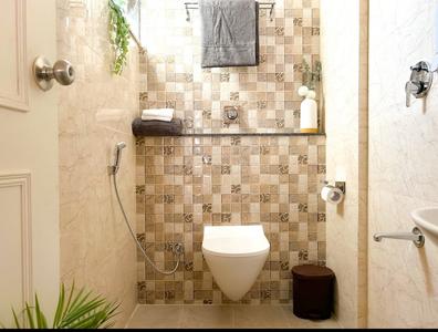 Bathroom Image of 1233 Sq.ft 3 BHK Apartment / Flat for rent in Abhyuday Abhuday Heights, Sherpura Bharuch for Rs. 15000