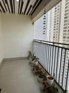 Balcony Image of 2000 Sq.ft 3 BHK Apartment / Flat for rent in Lodha Meridian Super 60, Kukatpally Hyderabad for Rs. 80000