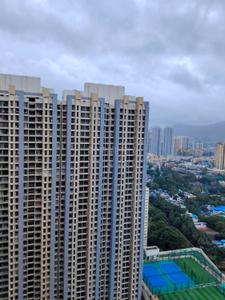 Image of 773 Sq.ft 2 BHK Apartment / Flat for sale in Ten X Habitat Raymond Realty Tower G, Thane West, Thane for Rs. 16500000