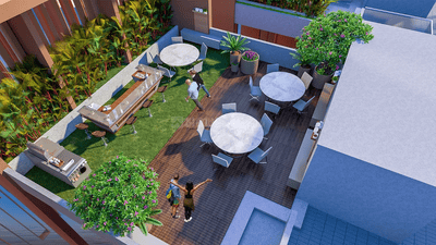 Image of 1099 Sq.ft 2 BHK Apartment / Flat for sale in Urbanrise On Cloud 33, Bachupally, Hyderabad for Rs. 8700000