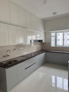 Kitchen Image of 1900 Sq.ft 3.5 BHK Apartment / Flat for rent in Adarsh Greens, Kogilu Bengaluru for Rs. 50000