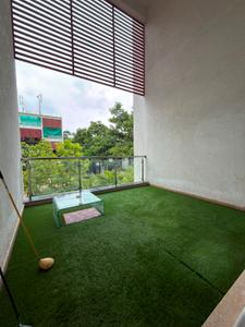 Balcony Image of 1455 Sq.ft 2 BHK Apartment / Flat for rent in Marvel Piazza Phase 01, Viman Nagar Pune for Rs. 85000