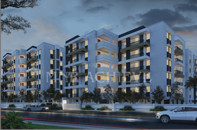 Image of 1480 Sq.ft 3 BHK Apartment / Flat for sale in MNR Nambiyar Venu Arcade, Maharanipeta, Vizianagaram for Rs. 3360000