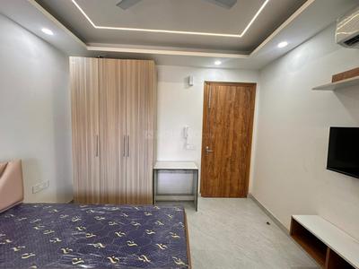 Bedroom Image of 450 Sq.ft 1 RK Independent House for rent in Sector 56 Gurgaon for Rs. 23000