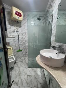 Bathroom Image of 1550 Sq.ft 3.5 BHK Apartment / Flat for rent in True Friends Apartments, Sector 6 Dwarka New Delhi for Rs. 75000